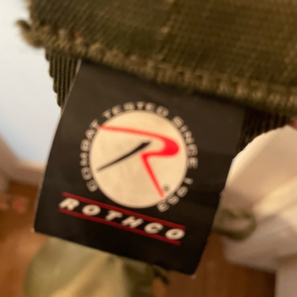 Army Green Helmut Bag Tote - Picture 5 of 5